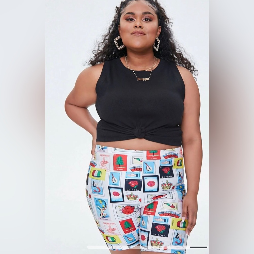 LOTERÍA BIKER SHORTS